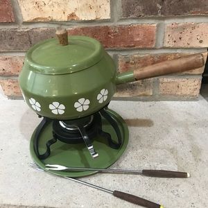 Vintage Fondue Set